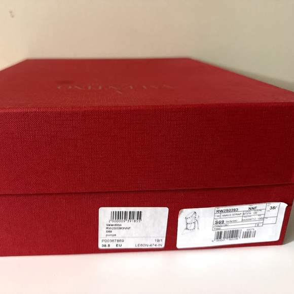 Valentino Rockstud Metallic Leather Heels – NEW – Full Set Included - Picture 10 of 11